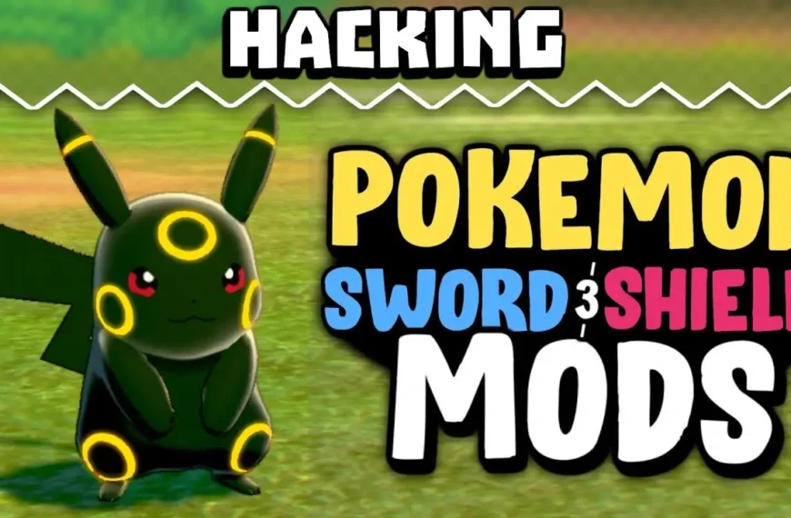 how to mod pokemon sword and shield