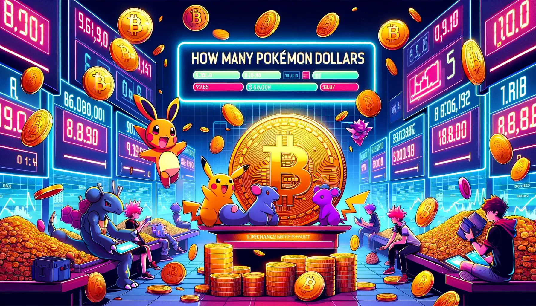 how many pokemon dollars for bitcoin