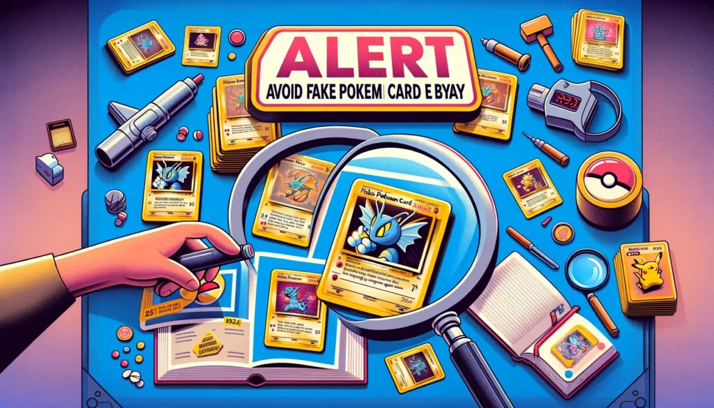 Avoid Fake Pokemon Cards on eBay guide
