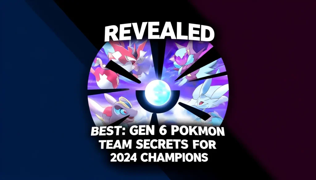 best gen 6 pokemon team pokeball design