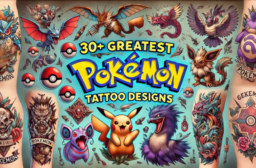 greatest pokemon tattoo designs title image