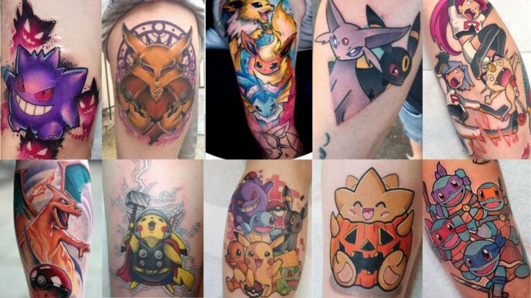 pokemon tattoos